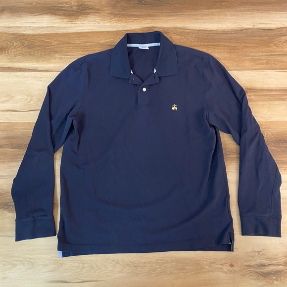 Brooks Brothers Other - Brooks Brothers 1818 Performance Polo Shirt Mens Large Slim Fit Long Sleeve